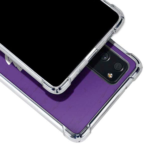 NBA Los Angeles Lakers Purple Primary Logo Galaxy S20 FE Clear Case